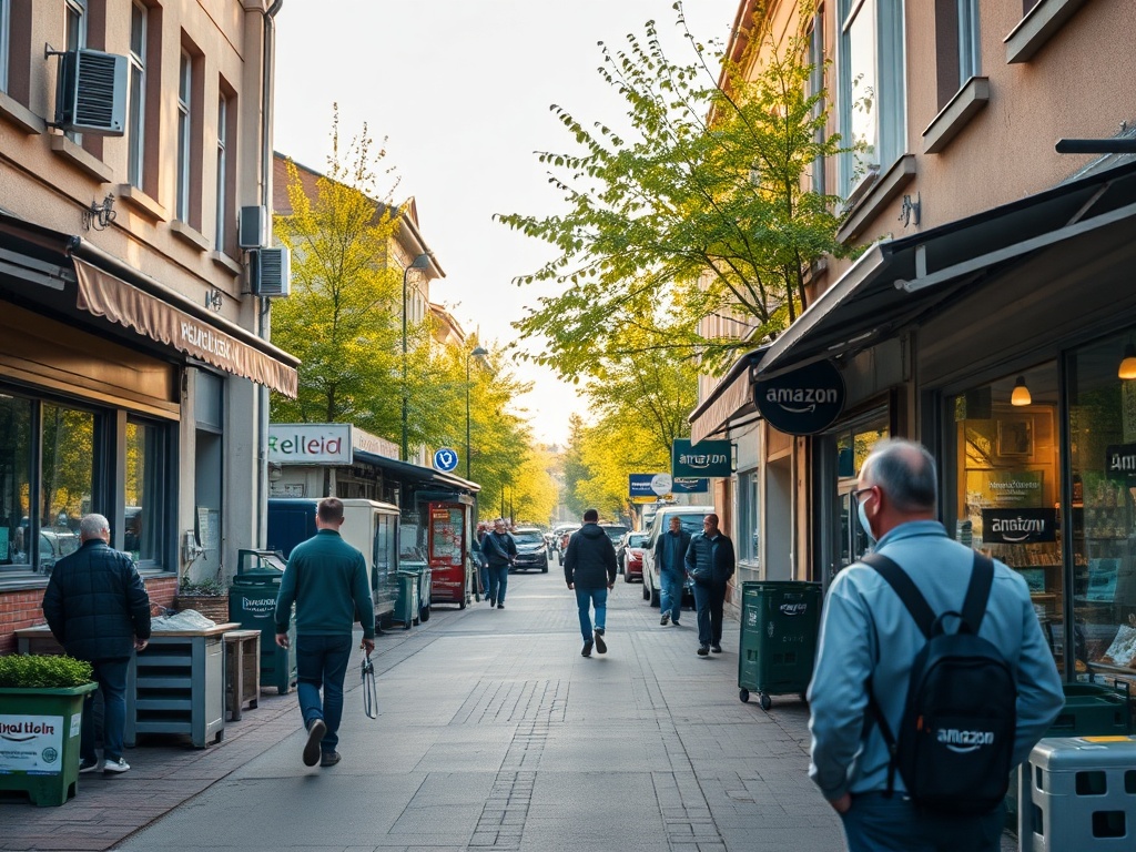 Amazon rekrutuje w Lędziny. Bus pracy przyjezdża do Bierunia